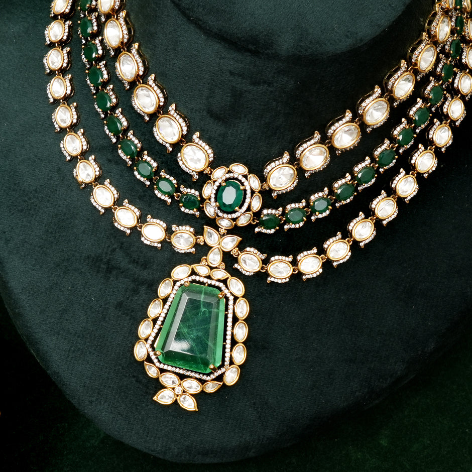 Roshni  Kundan   Necklace Set