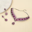 Sitara  Ruby  Necklace Set