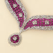 Sitara  Ruby  Necklace Set