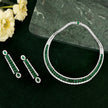 Nandini Emerald Green Necklace Set