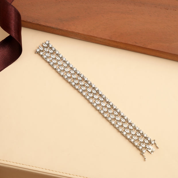 Alina Tennis Bracelet